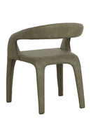 Open-Back Leather Look Dining Chair | Splendido Atika