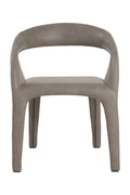 Open-Back Leather Look Dining Chair | Splendido Atika | Oroa.com