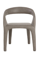 Open-Back Leather Look Dining Chair | Splendido Atika | Oroa.com