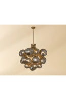 Gray Glass Orbs Chandelier | Splendido Dionis | Oroa.com