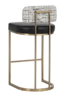 Two-Toned Low-Back Bar Stool | Splendido Larissa | Oroa.com