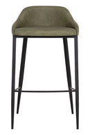 Low-Back Leather Look Bar Stool | Splendido Astra | Oroa.com