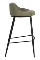 Low-Back Leather Look Bar Stool | Splendido Astra | Oroa.com