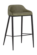 Low-Back Leather Look Bar Stool | Splendido Astra | Oroa.com