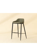 Low-Back Leather Look Bar Stool | Splendido Astra | Oroa.com