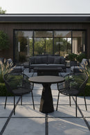 Natural Indoor/Outdoor Travertine Look Bistro Table | Splendido Kliff | Oroa.com