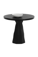 Natural Indoor/Outdoor Travertine Look Bistro Table | Splendido Kliff | Oroa.com