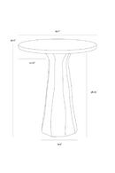 Marble-Inspired Concrete Bar Table | Splendido Kliff | Oroa.com