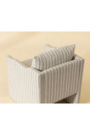 Stripe Patterned Dining Armchair | Splendido Scala | Oroa.com