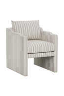 Stripe Patterned Dining Armchair | Splendido Scala | Oroa.com