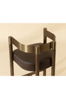 Brown Ash Curved Bar Stool | Splendido Manolo | Oroa.com