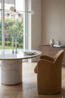 Modern Art Deco Dining Armchair | Splendido Snowden | Oroa.com