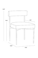 Open-Back Dining Chairs (2) | Splendido Seneca | Oroa.com