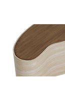 Freeform Travertine-Look Indoor/Outdoor Coffee Table | Splendido Ishiko | Oroa.com