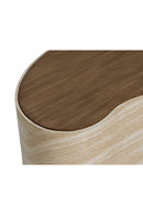 Freeform Travertine-Look Indoor/Outdoor Coffee Table | Splendido Ishiko | Oroa.com