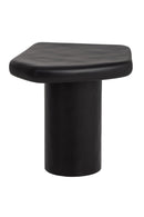 Black Organic-Shaped Indoor/Outdoor End Table | Splendido Detti | Oroa.com
