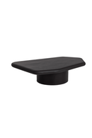 Black Concrete Indoor/Outdoor Coffee Table | Splendido Detti | Oroa.com