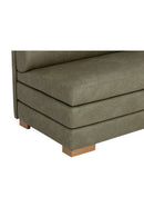 Green Leather Banquette | Splendido Radcliff | Oroa.com