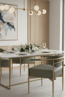 Leather Look Rope Dining Chair | Splendido Heloise | Oroa.com