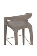 Open-Back Leather Bar Stool | Splendido Atika | Oroa.com