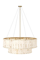 2-Tier Alabaster Chandelier | Splendido Apsara | Oroa.com