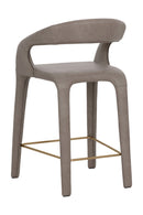 Sleek Upholstered Counter Stool | Splendido Atika | Oroa.com