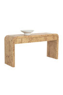 Hospitality furniture - Burl Veneer Console Table - www.oroatrade.com