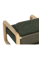 Hospitality furniture - Green Textured Fabric Lounge Chair - www.oroatrade.com