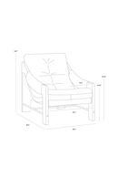 Hospitality furniture - Reclined Leather Lounge Chair - www.oroatrade.com