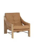 Hospitality furniture - Reclined Leather Lounge Chair - www.oroatrade.com