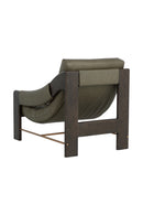 Hospitality furniture - Reclined Leather Lounge Chair - www.oroatrade.com