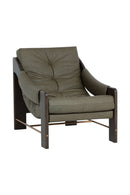Hospitality furniture - Reclined Leather Lounge Chair - www.oroatrade.com