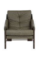 Hospitality furniture - Reclined Leather Lounge Chair - www.oroatrade.com