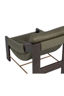 Hospitality furniture - Reclined Leather Lounge Chair - www.oroatrade.com