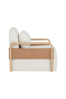 Hospitality furniture - Ash-Framed Swivel Lounge Chair - www.oroatrade.com
