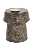 Marble Look Indoor/Outdoor End Table | Splendido Brie | Oroa.com