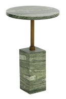 Marble-Look Indoor/Outdoor End Table | Splendido Mizani | Oroa.com