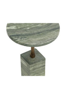 Marble-Look Indoor/Outdoor End Table | Splendido Mizani | Oroa.com