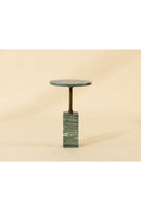 Marble-Look Indoor/Outdoor End Table | Splendido Mizani | Oroa.com