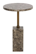 Marble-Look Indoor/Outdoor End Table | Splendido Mizani | Oroa.com