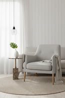 Marble-Look Indoor/Outdoor End Table | Splendido Mizani | Oroa.com