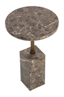 Marble-Look Indoor/Outdoor End Table | Splendido Mizani | Oroa.com