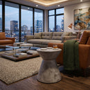 Concrete Indoor/Outdoor End Table | Splendido Astley