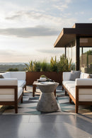 Concrete Indoor/Outdoor End Table | Splendido Astley | Oroa.com