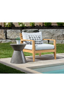 Concrete Indoor/Outdoor End Table | Splendido Astley | Oroa.com