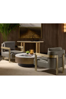 Contemporary Abstract Art with Gold Frame | Splendido Autumn Silence | Oroa.com