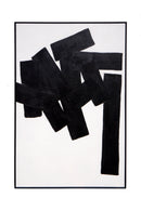 Hospitality furniture - Black Abstract Painting - www.oroatrade.com