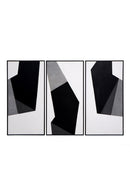Contemporary Geometric Triptych Art Set (3) | Splendido Geo Forms | Oroa.com