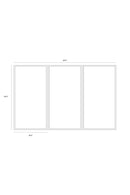 Contemporary Geometric Triptych Art Set (3) | Splendido Geo Forms | Oroa.com