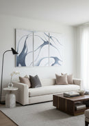 Triptych Abstract Wall Art Set (3) | Splendido Meditation | Oroa.com